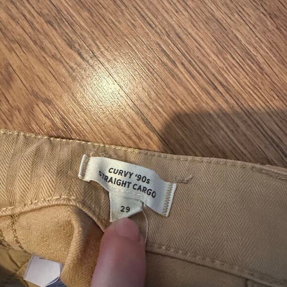 Madewell the curvy garment dyed 90s straight cargo pant size 29 women’s relaxed - Picture 8 of 13